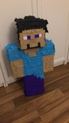 Piniata urodzinowa - Steve z gry Minecraft