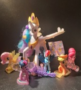 My little pony księżniczka Celestia i pięć figurek