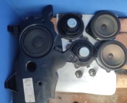 KOMPLET GŁOŚNIKÓW PRZÓD + TYŁ / AUDI A3 8P - 3 DRZWI / SUPER STAN