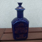 Dwie karafki - porcelana kobaltowa