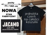 koszulka t-shirt krótki rękaw JACAMO 2XL klatka 69 70 71 – 139 140 141 142