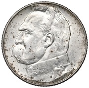 151. 10 złotych 1937 Józef Piłsudski  Stan 1-
