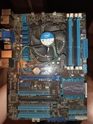 ASUS P8H77-V + Intel i5-3570 + chłodzenie + maskownica I/O