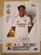 TOPPS MATCH ATTAX 2025-2026 BASE CARD ENDRICK REAL MADRYT 134