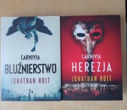 Jonathan Holt zestaw 2 szt Carnivia Bluźnierstwo Herezja na prezent