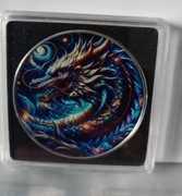 Dragon color srebro 1 uncja 