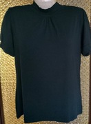 bluzka z krótkim rękawem, półgolf marka H&M