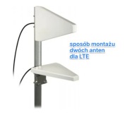2 x fantastyczne polskie anteny zewnętrzne LTE 4G 800 do 3000 Mhz NOWE