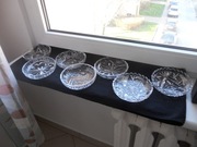 TALERZYKI   KRYSZTAŁOWE do ciasta lub owoców