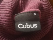 Cubus golf / sweter damski burgundowy 