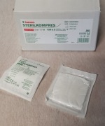 Kompresy Włókninowe Jałowe Gaziki 7,5x7,5 3szt.