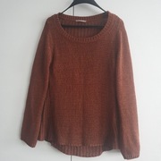 Czekoladowy sweterek Orsay - rozmiar 36