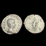 Srebrny denar Rzymski - Julia Maesa 218-224r. AD