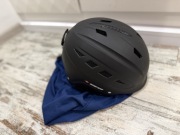 Kask męski czarny z pokrowcem Naxa L/XL