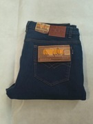 Spodnie jeansowe ocieplane Harpia 38 pas 100-102 cm