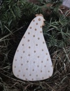 Drewniana kurka dekoracyjna