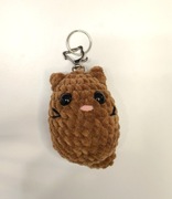 Breloczek szydełkowy kotek