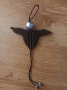 Czarny Anioł Makrama