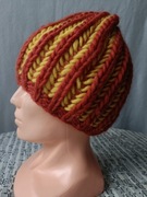 Dwustronna czapka z wełny 