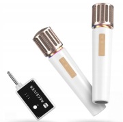 Zestaw mikrofonów bezprzewodowych led