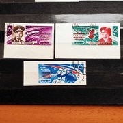 ZSRR Mi.Nr.2769B-2771B 1963r. Drugi załogowy lot kosmiczny