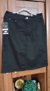 Czarna spódnica jeans rozmiar 42 nowa