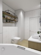 Szafka wisząca loft, półki wiszące