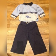 Zestaw bluzy i spodni dresowych r.74/86 (61)