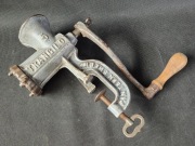 Zabytkowa Maszynka do Mielenia Mięsa Trancilo 5 Trade Mark Pantern Swedish