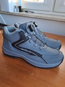 Nowe kozaki meskie chlopiece buty ocieplane sznurowanie pokretlem 39