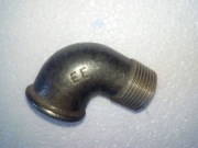 kolanko ocynk 1" cala gz/gw ODLEWNIA ZAWIERCIE