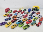 Resoraki różne duży zestaw pojazdy autka