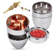 Zestaw Cybuch Z Nakładka Do Shishy + Ustnik Ozdobny Fajka Wodna