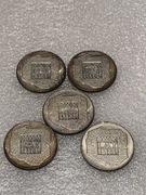 XXX 30 lat prl moneta srebrna. 200 zł 5 szt