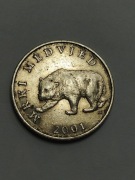 Sprzedam monetę Chorwacja 5 kun 2001r. stan bdb.