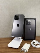 iPhone 13 Pro Max 256GB Grafitowy - 100% kondycji / gwarancja / zestaw