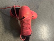 SPRZEDAM BUTY SPORTOWE PUMA – 33 rozmiar, 20 cm, korki