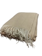 narzuta pled koc wełniany 100% wełna jagnięca gramatura 580 160x200 polski