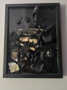 Obraz z żywicy epoksydowe double Black Johnnie Walker 