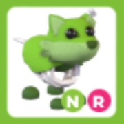 Zombie Wolf (R) | NEON | Adopt Me! 