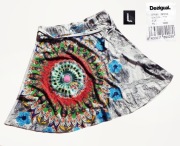 Desigual ładna kolorowa spódniczka r. L