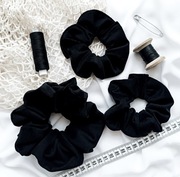 Scrunchie welurowa - gumka do włosów - rozmiar L