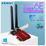 WiFi 6E PCE AXE3000 AX210PCI-E Kit