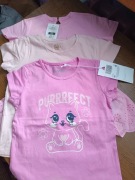 Komplet 3 sztuk koszulek z krótkim rękawem 