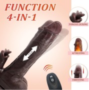 Wibrator dildo 4 w 1 