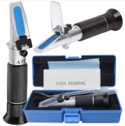 REFRAKTOMETR RHB-32 ATC CUKROMIERZ PIWO WINO MIODU 0-32% BRIX