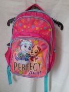 Duży pojemny różowy błękitny plecak tornister szkolny dziewczęcy Psi Patrol