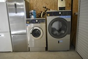 Elektryczny zestaw przemysłowy pralka i suszarka