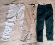 Spodnie jogery dla chłopca 134 x 3 pary