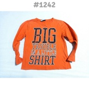 Bluzka z długim rękawem 5-6lat 110-116lat nadruk